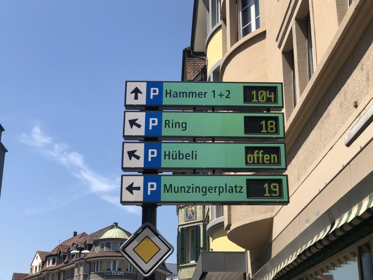 PLS-Anzeige Stadt Olten