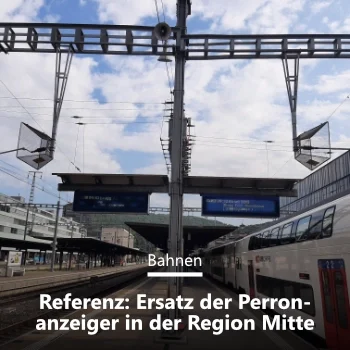 Ersatz Perronanzeiger RM